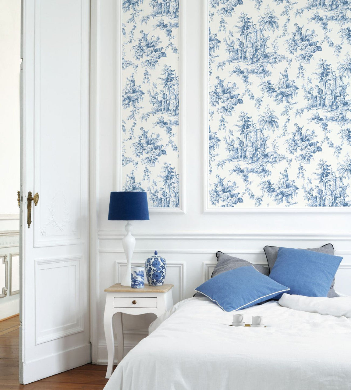 LBTJ87936719 Palais De Chine Les Belles Toiles De Jouy Wallpaper by Casadeco