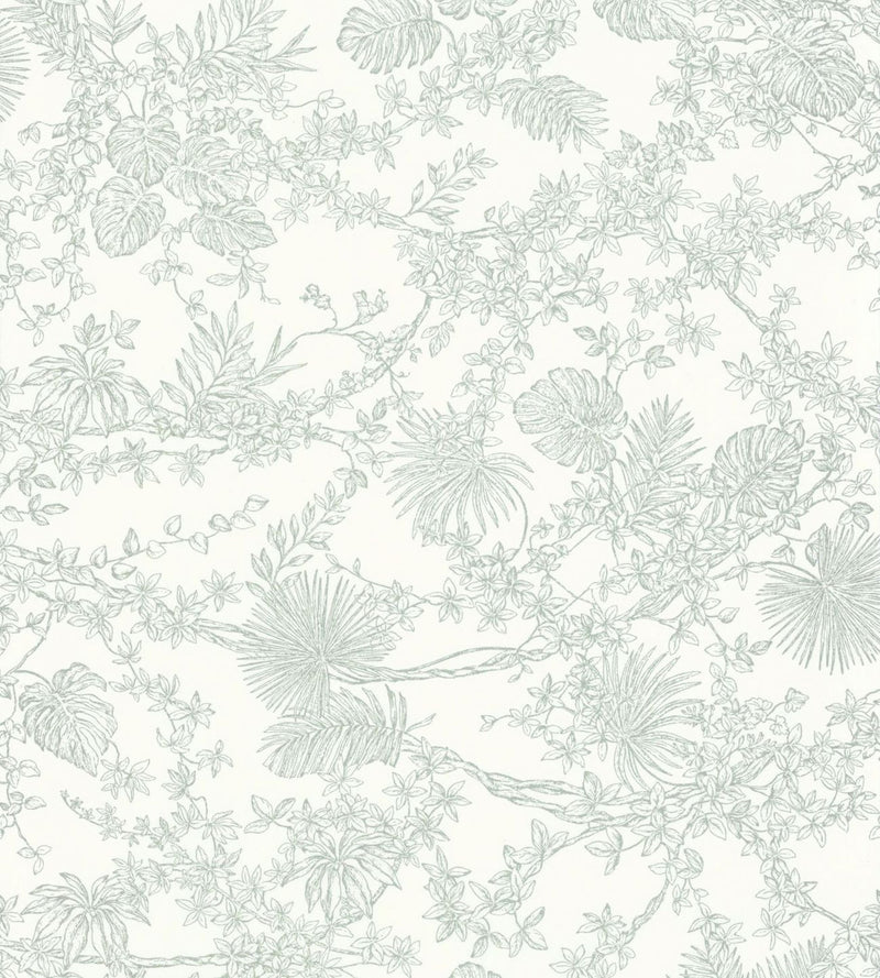 LBTJ87957109 Jardin Des Plantes Les Belles Toiles De Jouy Wallpaper by Casadeco