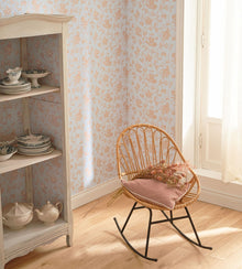 LBTJ87964215 Rosa Les Belles Toiles De Jouy Wallpaper by Casadeco