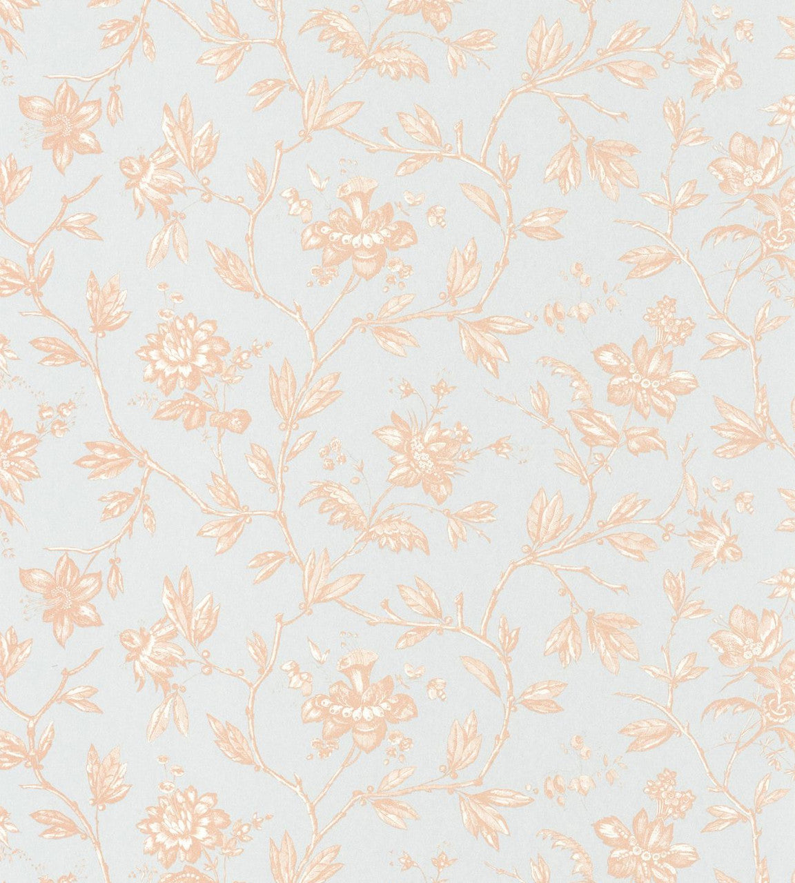 LBTJ87964215 Rosa Les Belles Toiles De Jouy Wallpaper by Casadeco