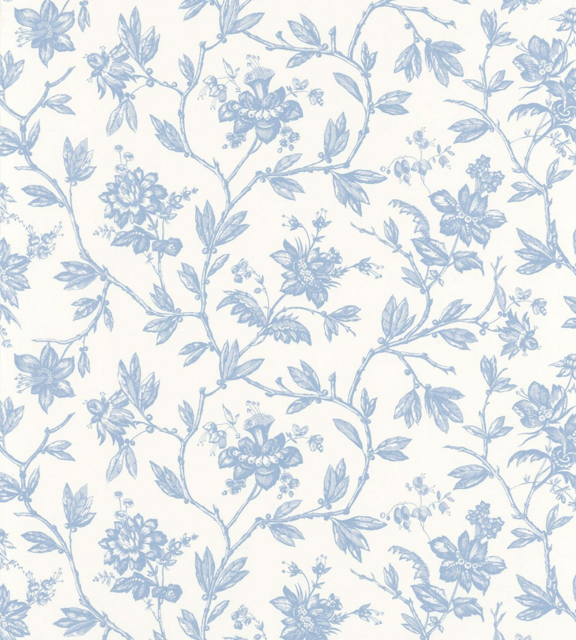 Rosa Les Belles Toiles De Jouy Wallpaper by Casadeco
