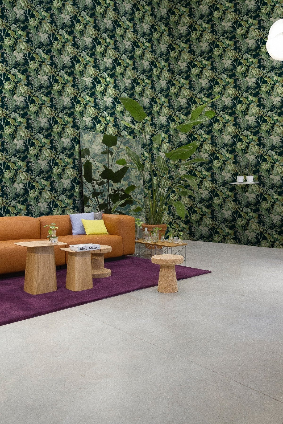 8800004 Vegetable Green Metamorphosis Wallpaper by Coordonné