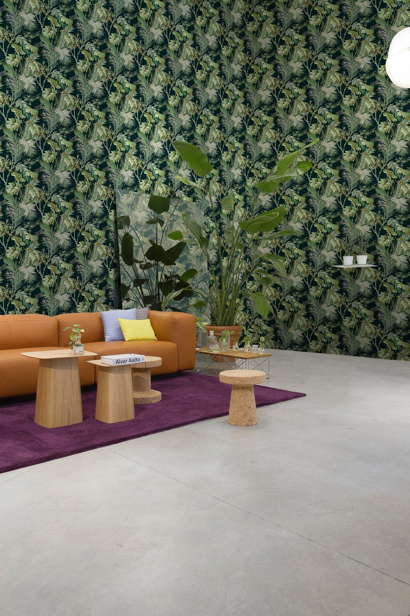 8800004 Vegetable Green Metamorphosis Wallpaper by Coordonné