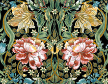 8800012 Belle-epoque Black Metamorphosis Wallpaper by Coordonné