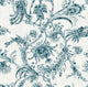 Mithology Blue Metamorphosis Wallpaper by Coordonné