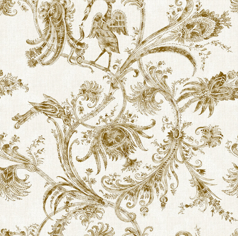 8800023 Mithology Gold Metamorphosis Wallpaper by Coordonné