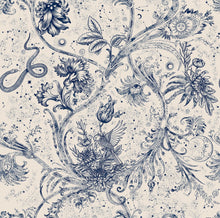8800025 Neo-mithology Blue Metamorphosis Wallpaper by Coordonné