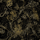 8800026 Neo-mithology Black Metamorphosis Wallpaper by Coordonné