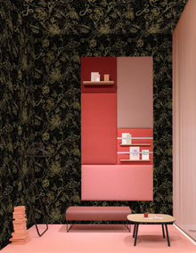 8800026 Neo-mithology Black Metamorphosis Wallpaper by Coordonné