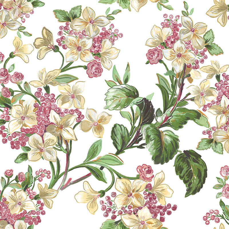 8800040 Flowery White Metamorphosis Wallpaper by Coordonné