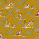 Neo-Bucolic Mustard Metamorphosis Wallpaper by Coordonné