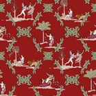8800055 Neo-bucolic Red Metamorphosis Wallpaper by Coordonné