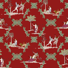 8800055 Neo-bucolic Red Metamorphosis Wallpaper by Coordonné