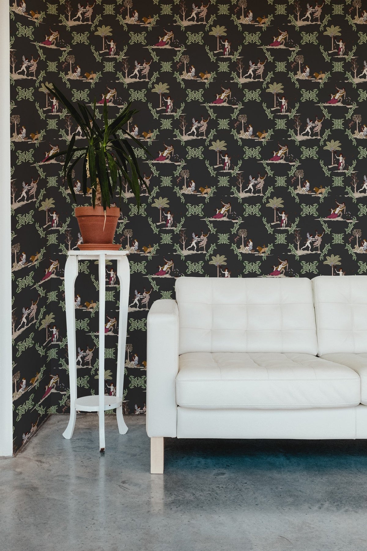 8800056 Neo-bucolic Black Metamorphosis Wallpaper by Coordonné