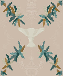 8800063 Neo-rococo Beige Metamorphosis Wallpaper by Coordonné
