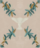 Neo-Rococo Beige Metamorphosis Wallpaper by Coordonné