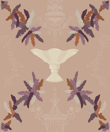 8800064 Neo-rococo Nude Metamorphosis Wallpaper by Coordonné