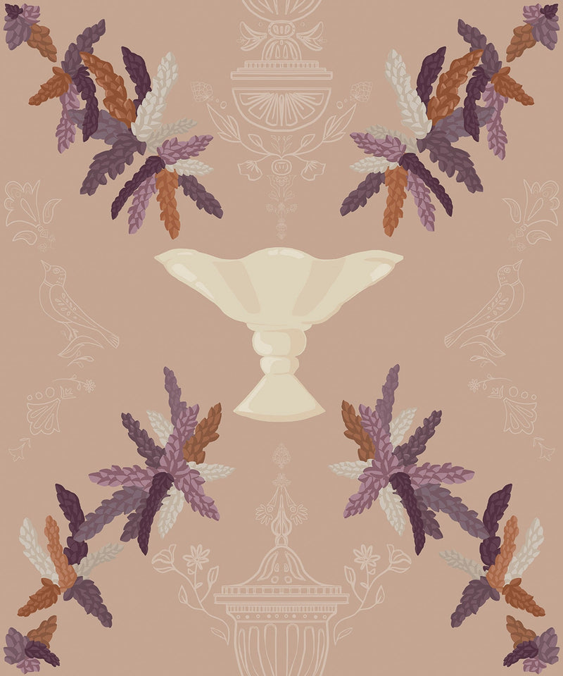 8800064 Neo-rococo Nude Metamorphosis Wallpaper by Coordonné