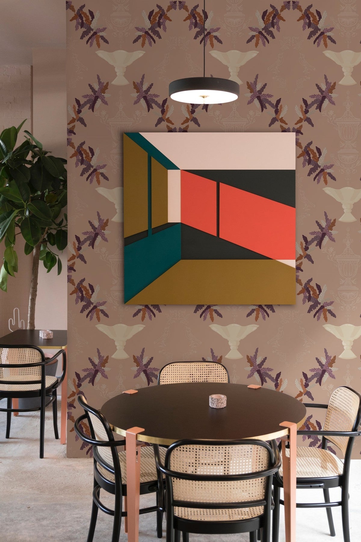 8800064 Neo-rococo Nude Metamorphosis Wallpaper by Coordonné