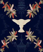 8800065 Neo-rococo Navy Metamorphosis Wallpaper by Coordonné
