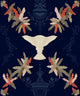 Neo-Rococo Navy Metamorphosis Wallpaper by Coordonné