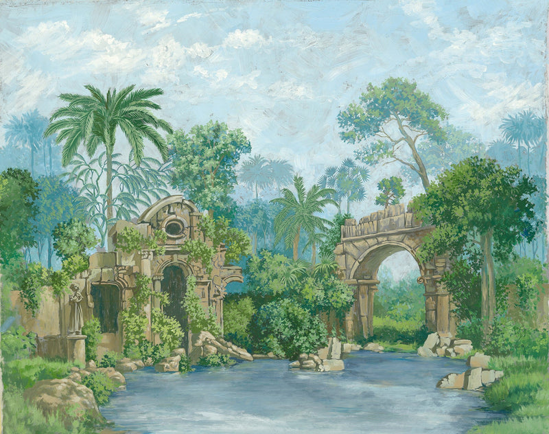 8800100 Colonial Multi Metamorphosis Mural by Coordonné (350x280cm)