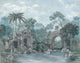 Colonial Blue Metamorphosis Mural by Coordonné (350x280cm)