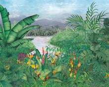 8800110 Neo-colonial Multi Metamorphosis Mural by Coordonné (350x280cm)