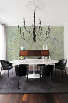 8800121 Tea Garden Green Metamorphosis Mural by Coordonné (400x280cm)
