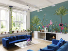 8800132 Neo-Tea Garden Green Metamorphosis Mural by Coordonné (450x280cm)