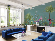 8800132 Neo-Tea Garden Green Metamorphosis Mural by Coordonné (450x280cm)