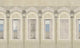 Neo-Lineale Sunrise Metamorphosis Mural by Coordonné (450x280cm)