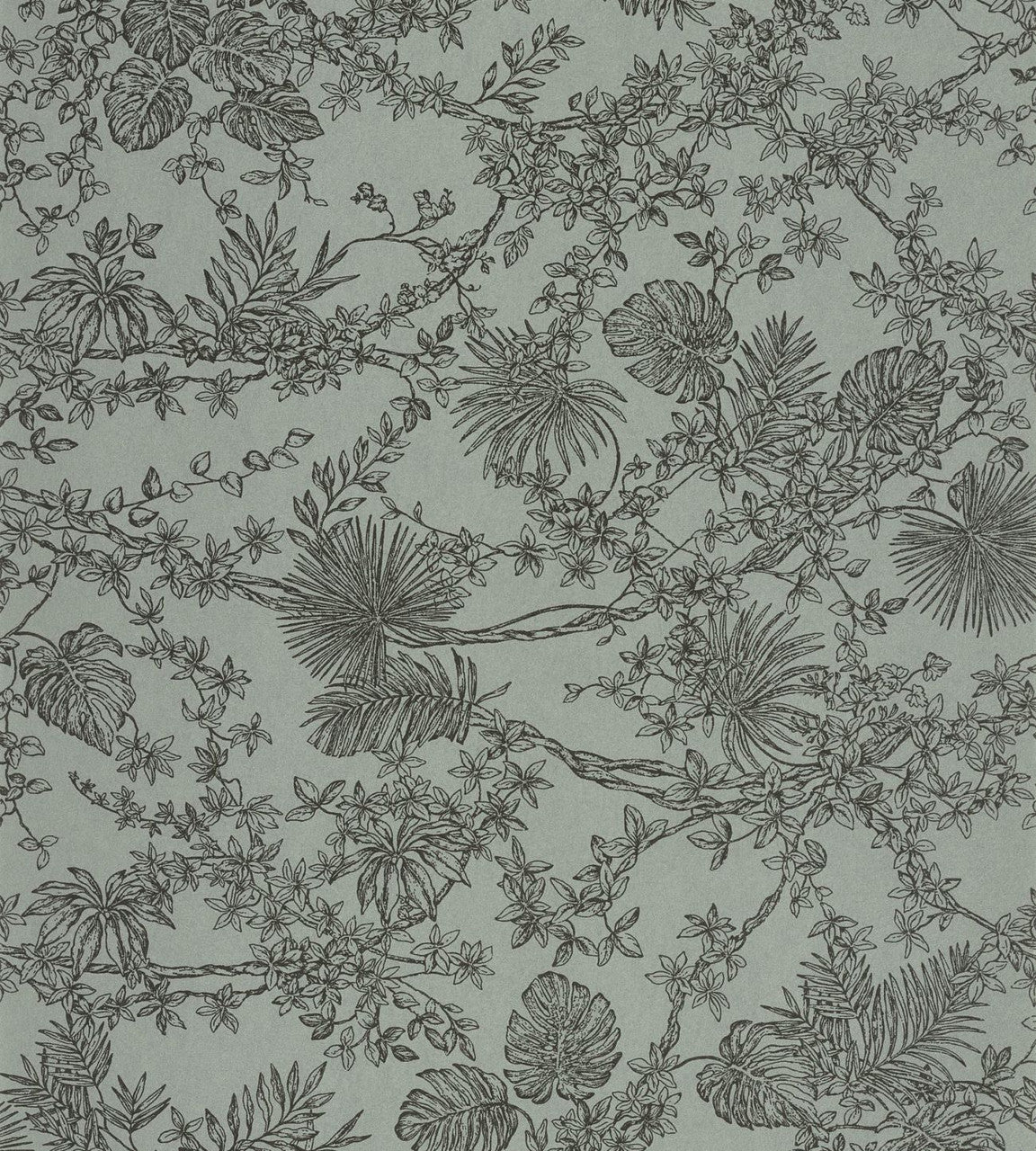 LBTJ88027314 Jardin Des Plantes Velours Les Belles Toiles De Jouy Wallpaper by Casadeco