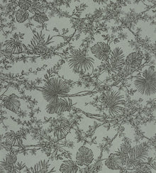 LBTJ88027314 Jardin Des Plantes Velours Les Belles Toiles De Jouy Wallpaper by Casadeco