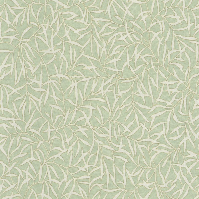 BALI88177301 Bambu Bali Vert Sauge Wallpaper by Casadeco