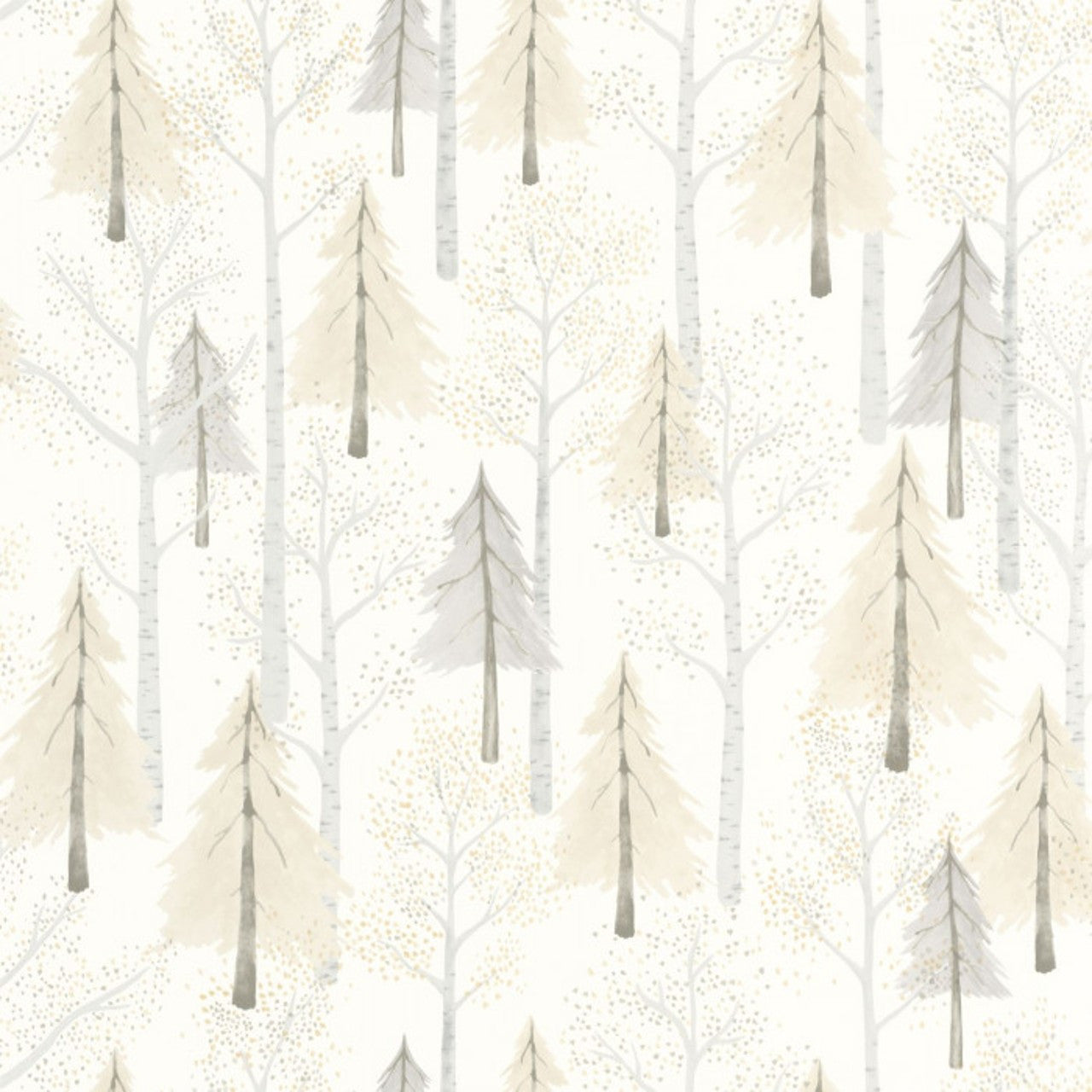 88249210 Walk In The Forest Once Upon A Time Naturel Wallpaper by Casadeco