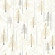 Walk In The Forest Once Upon A Time Naturel Wallpaper by Casadeco
