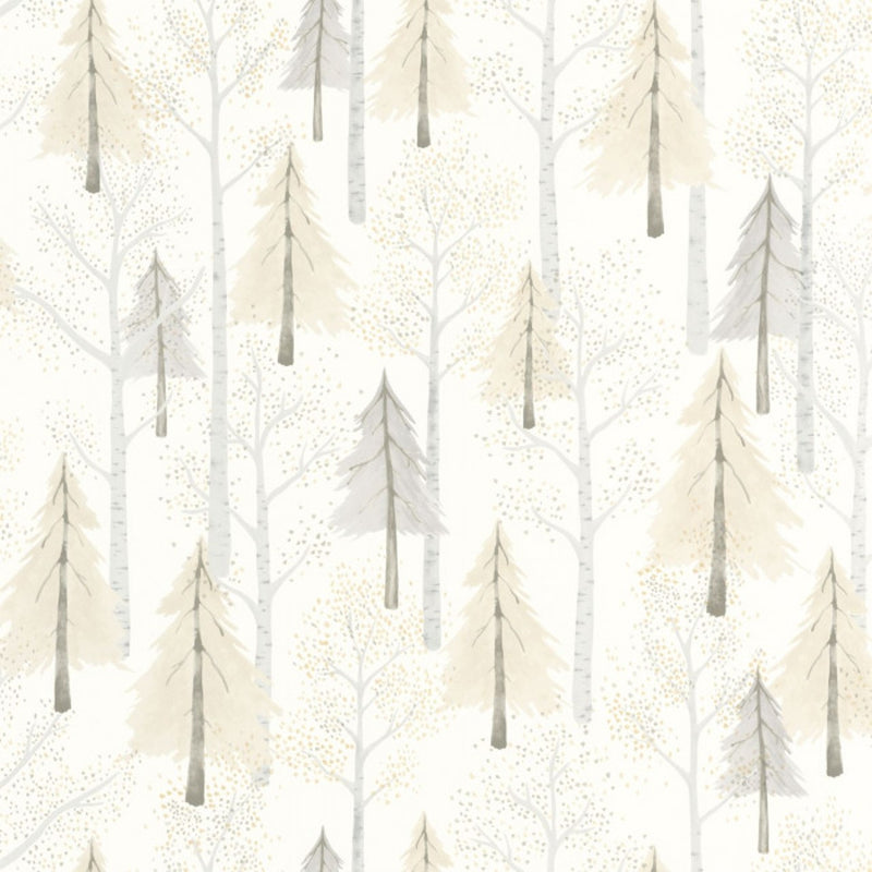 88249210 Walk In The Forest Once Upon A Time Naturel Wallpaper by Casadeco
