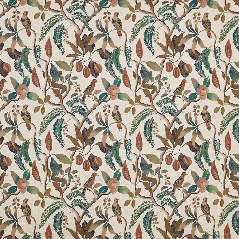 8827/126 Banyu Copper Summer Renaissance Fabric by Prestigious Textiles
