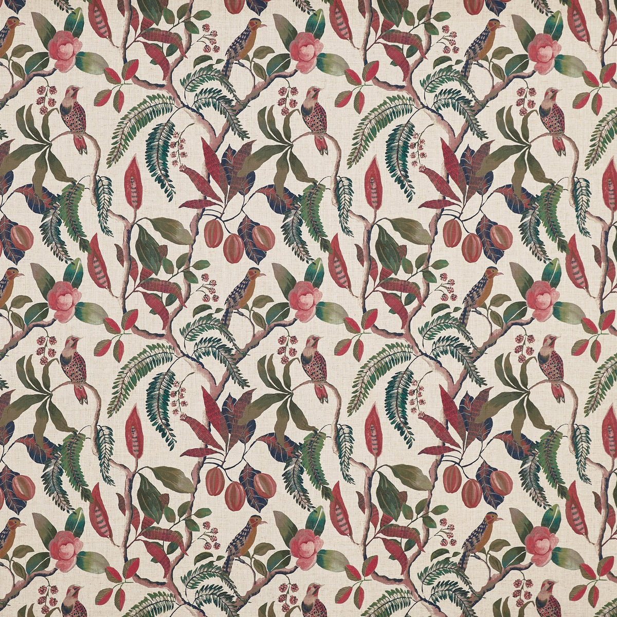 8827/178 Banyu Marsala Summer Renaissance Fabric by Prestigious Textiles