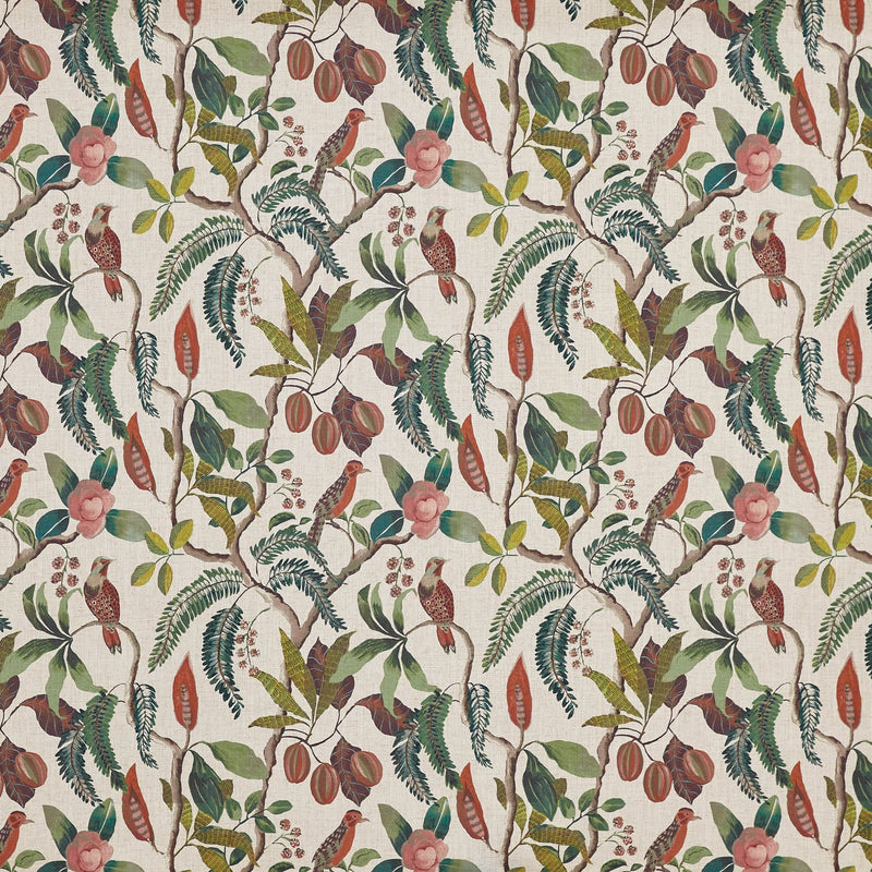 8827/428 Banyu Papaya Summer Renaissance Fabric by Prestigious Textiles