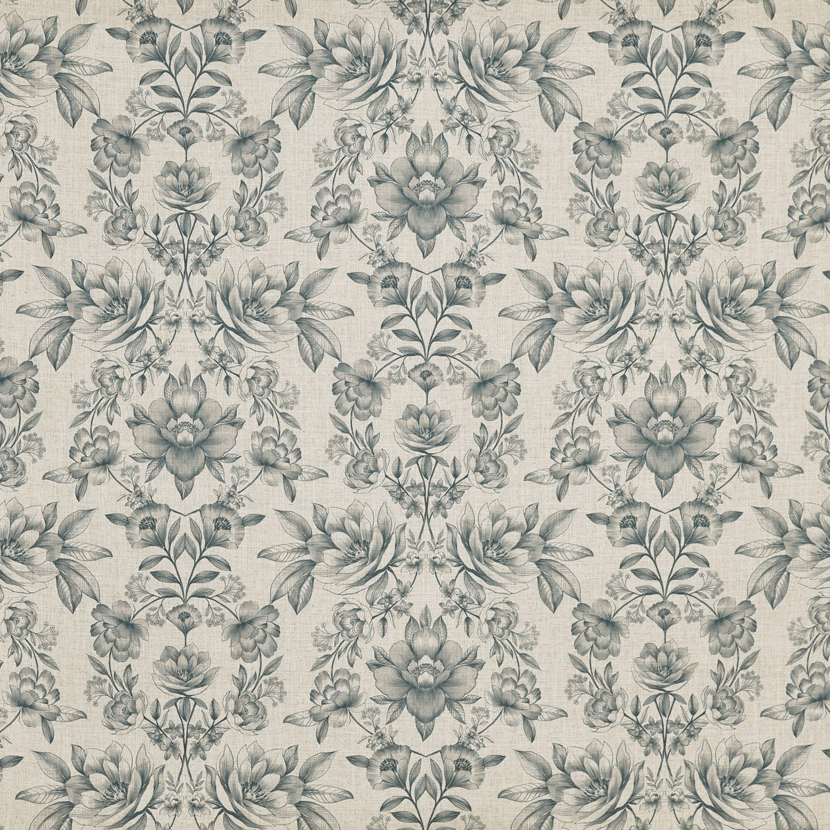 8828/906 Makassar Slate Summer Renaissance Fabric by Prestigious Textiles