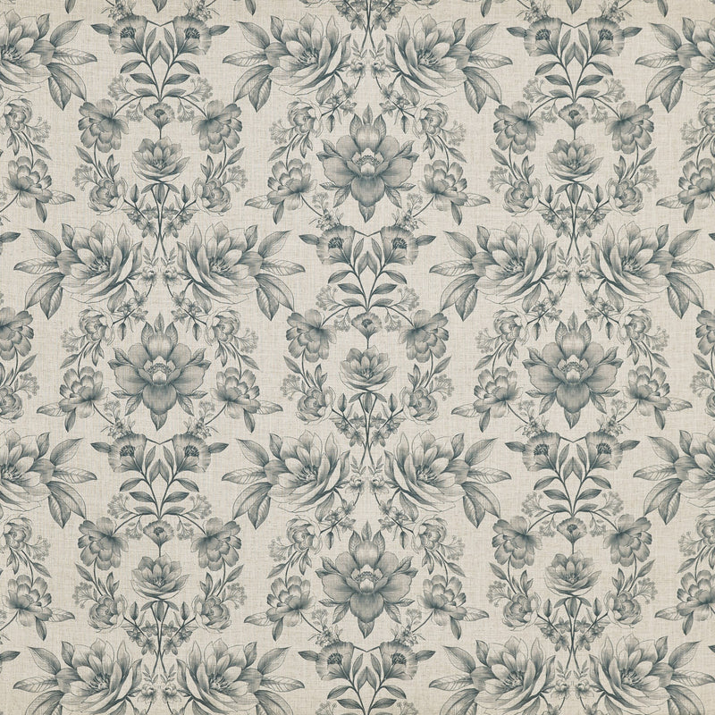 8828/906 Makassar Slate Summer Renaissance Fabric by Prestigious Textiles