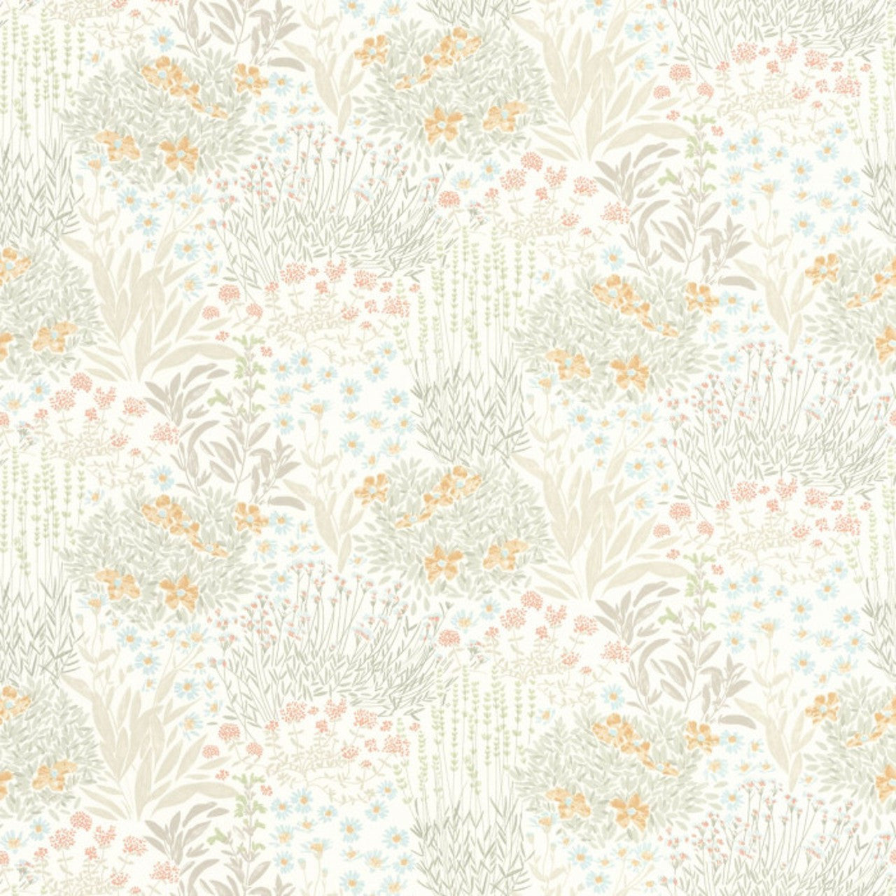 88307403 Flowered Grove Once Upon A Time Vert Amande Wallpaper by Casadeco