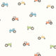 Vintage Tractor Once Upon A Time Multicolore Wallpaper by Casadeco