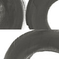 Not A Circle Charbon Iconic Wallpaper by Casadeco
