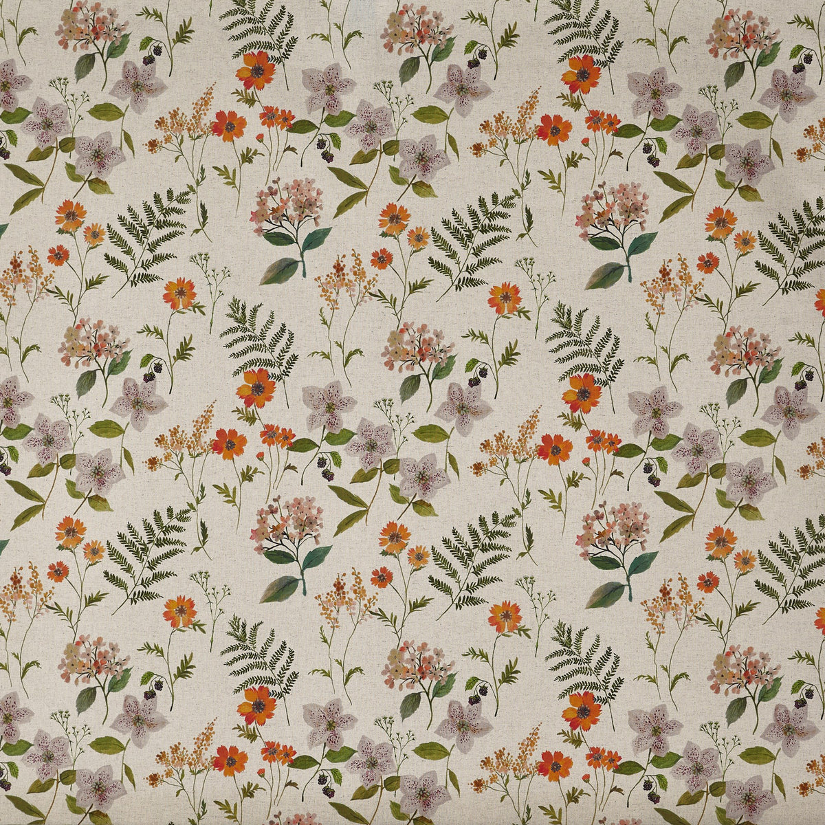 8851/123 Carnation Autumn Cottage Charm Fabric by Prestigious Textiles