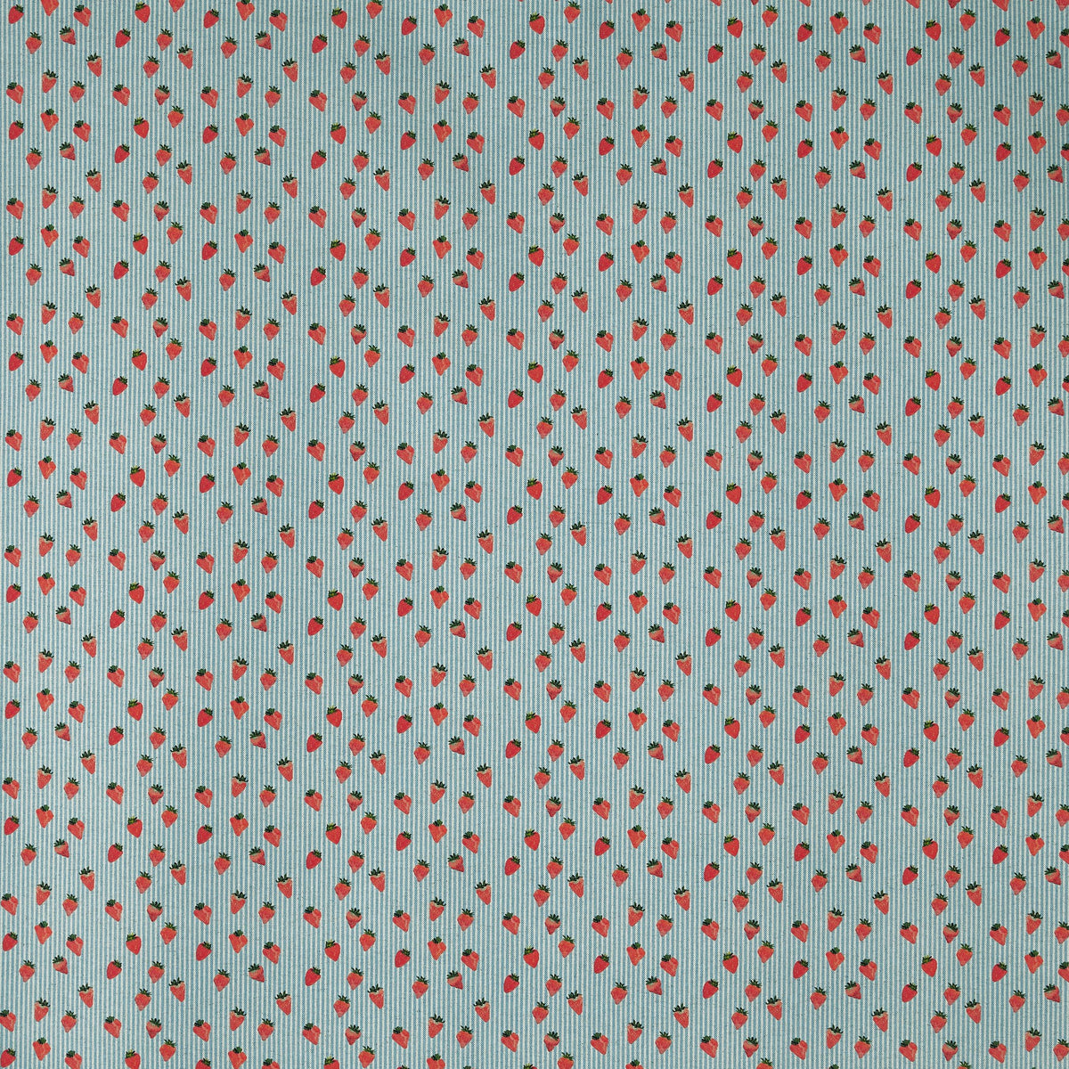 8854/348 Strawberry Picking Summer Cottage Charm Fabric by Prestigious Textiles