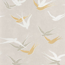 88631323 Swallow Twenties Beige Lin Wallpaper by Casadeco