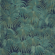 88657557 Charleston Twenties Vert Canopee Wallpaper by Casadeco